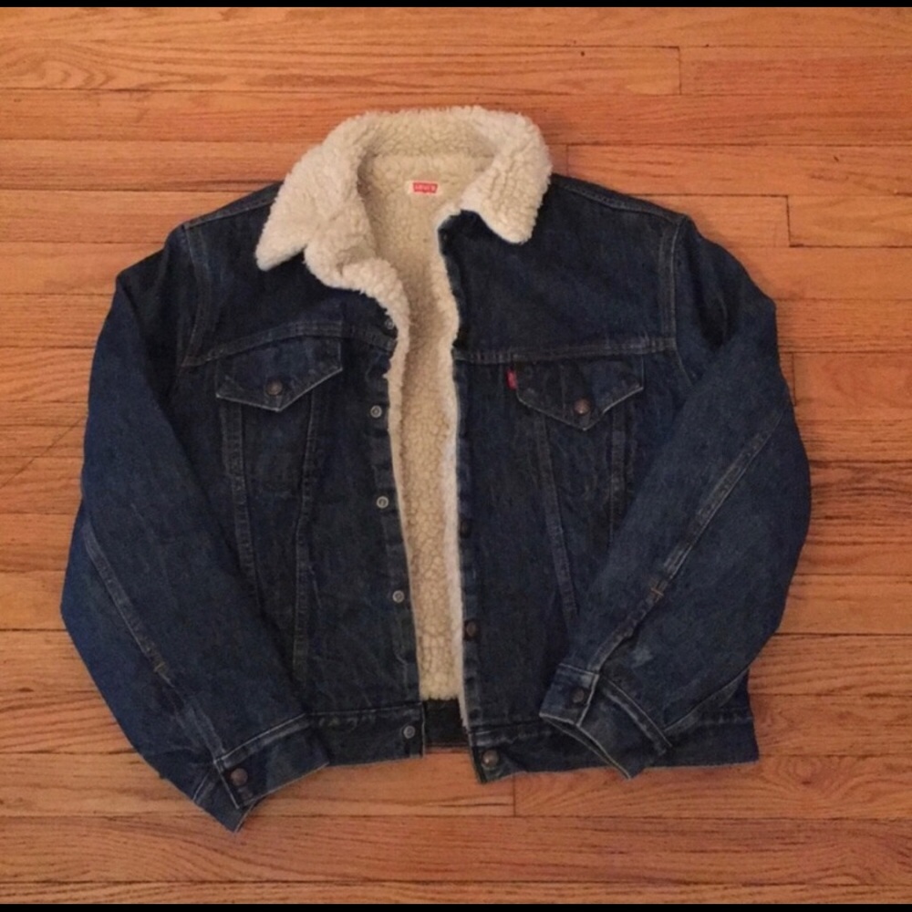 Vintage Levi’s Sherpa Denim Jacket